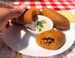 2 קובות עם טחינה